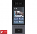 IP Touchscreen Smart Door Intercom Unit with Face Recognition, QR, RFID, BLE