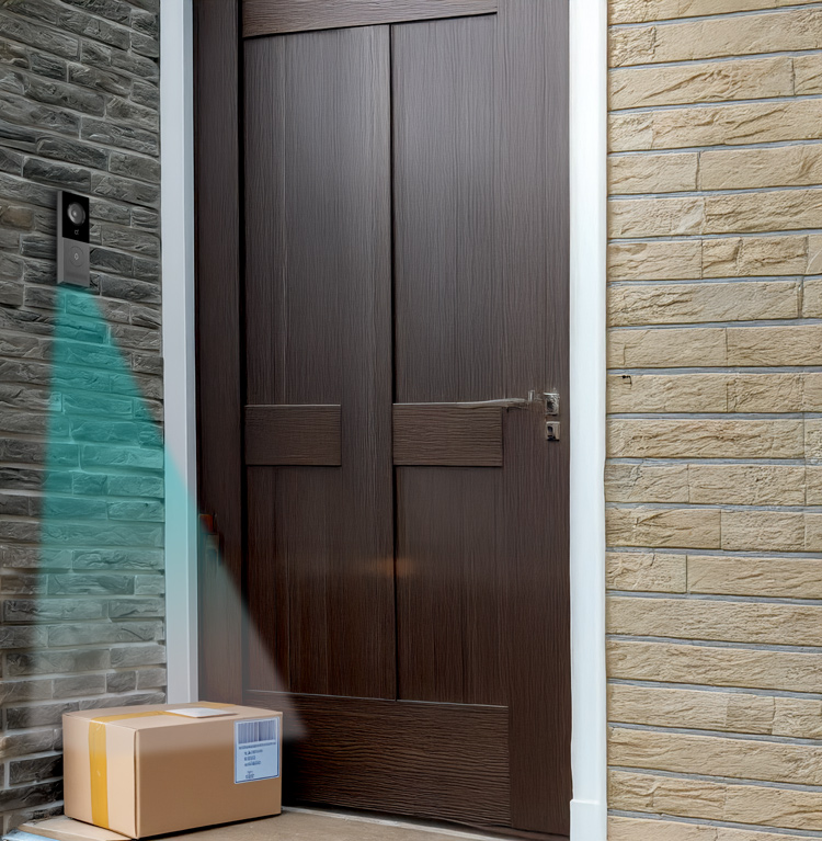 Akuvox X910S intercom intelligent package detection