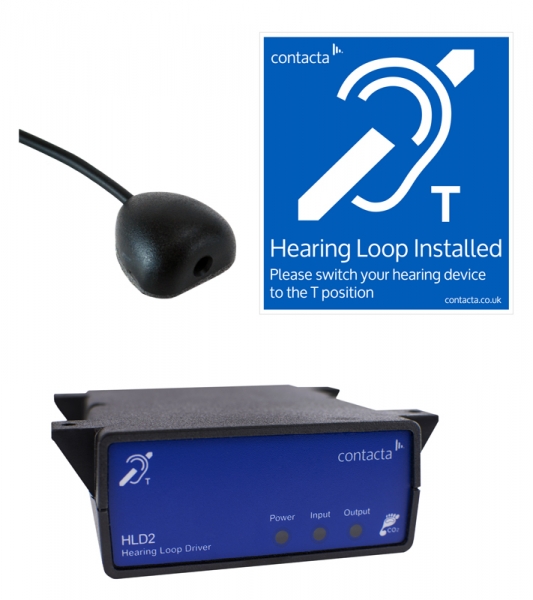 CIE AV Solutions Contacta Above Counter Induction Loop Kit with Mini