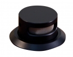 Retractable Through-table Cardioid Condenser Microphone, Black