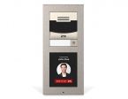 IP Verso 2.0 Door Intercom - Modular Door Intercom Primary Unit AUDIO ONLY - Nickel