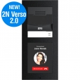 IP Verso 2.0 Door Intercom - Modular Door Intercom Primary Unit with camera - Black