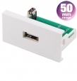 USB (A) to mini USB (A) Coupler  - 50mm Conec2 Module