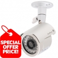 IP66-rated Outdoor Day/Night Bullet Camera with LEDs