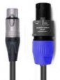 Neutrik speakON to XLR F 2-Core PA Speaker Lead 1m