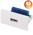 USB A 2.0 to Screw Terminal - 45mm Conec2 Module