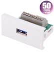 USB A 3.0 to Screwless Terminal - 50mm Conec2 Module
