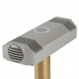 2 Element Boundary Layer Microphone with programmable RGB LED Touch Switch. Nickel