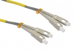 Fiber Optic Cable, SC-SC, 62.5/125 MMD fiber, 3m, Grey