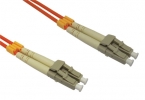Fiber Optic Cable, LC-LC, 50/125 MMD fiber, 15m, Orange