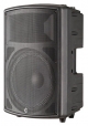 450W Portable ABS Cabinet Music Speaker Black 8Ohm/100v line