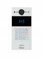 2 Wire Compact IP Door Intercom Unit with Keypad (Video & RFID Card reader), incl. Surface Mount Plate
