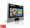 IP Touchscreen Smart Video Door Intercom Unit with secure Facial Recognition