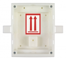 9155014 - IP Verso Door Intercom / Access Unit - Flush Installation Backbox for 1 Module