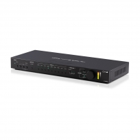 EL-8500VA - Advanced Multi-format 4K Presentation Switch with HDBaseT inputs, Audio/Mic I/O & a built-in audio amplifier