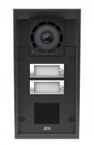 9151302CR - Force 2.0 Vandal Resistant Intercom - 2 Buttons, Camera, card reader ready