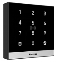 A02 - IP Access Control Reader, Keypad, RFID 13.56MHz, 125Khz and NFC