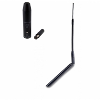 C8SE-RF/PPA-RF - Suspended Hypercardioid Mini Shotgun Microphone, Black, RF via PPA
