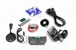 DCL20-K1 - Induction Loop Amplifier Kit for Counters / Small areas (Gooseneck Mic option)