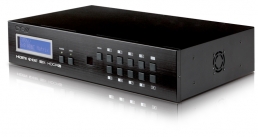 PU-8H8HBTE-4K22 - 8 x 8 HDMI HDBaseT Matrix (5Play, PoC, LAN, 4K UHD and HDCP2.2)