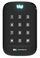 AX-25 - APEX Ascent Single Gang Keypad Access Reader - 13.56MHz, BLE, OSDP, Wallet