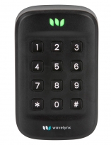 AX-25 - APEX Ascent Single Gang Keypad Access Reader - 13.56MHz, BLE, OSDP, Wallet