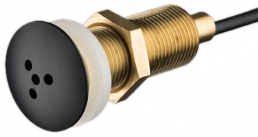 C007-RF - Omni-directional Microphone with CPPW01RF, finished in Black Delrin