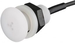 C007W-CPPW 01 - Discreet Panel-mount Omni Microphone, incl. CPPW Phantom Power Adapter, White