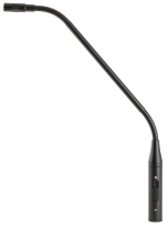 C33ES/SR-RF - 380mm Semi-Rigid Gooseneck Microphone XLR-PPA, On/Off Switch, Black