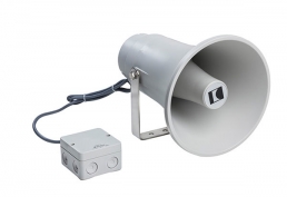 DK15/T-EN54 - 15, 7.5, 3.75, 1.87W 100v Horn Loudspeaker, IP66 rated, EN54-24, BS5839 Compliant
