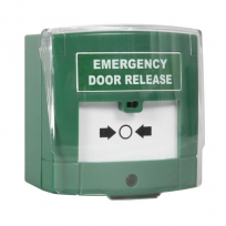 BGU11406 - Double Pole Illuminated & Audible Resettable Green Emergency Break Glass Unit