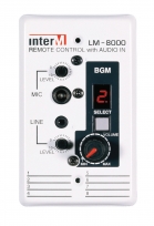 LM8000 - Mic / Line lnput Plate and Volume Control