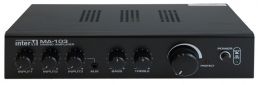 MA103 - 30W Compact Mixer Amplifier, Line / Mic / RCA Input