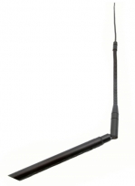 MC-91-01-B - Suspended Mini Shotgun Microphone, Black