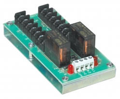 RLU-2 - Two Zone Relay Module (Open Frame), switches 100v lines