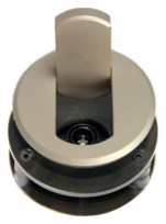 SM80N-RF - Recessed Microphone Shockmount wth Flip Lid, Nickel, RF-immune