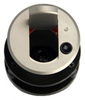 SM80SN-RF-LATCH - Recessed Microphone Shockmount wth Flip Lid, Nickel, Latch Switch