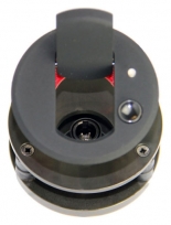 SM80S-RF-LATCH - Recessed Microphone Shockmount wth Flip Lid, Black, Latch Switch
