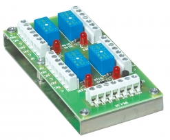SRL-4 - Four Zone Module (Open Frame) switches signal levels