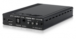 SY-300H-4K22 - HDMI to HDMI Scaler with Audio Embedding and De-Embedding