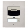 9155301F - IP Solo Door Compact Door Intercom Unit - Audio Only, Flush Mount, Nickle