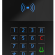 R20KF-DRK - Compact IP Door Intercom Unit with Key Pad (Video & Card reader), Flush Mount, Black