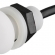 C007WLL - Discreet Panel-mount Omni Microphone, incl. Line Level Pre-amp, White