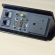 CLB-2950A-UK - Discreet Thru'Desk Pop-up Multimedia Outlet in Black Brushed Steel