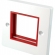 CLB45-5045R - Red 50mm to 45mm Face Plate Reducing Module