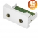 CLB45-PHJ-21 - 3.5mm Jack combiner, 2 in 1 out, Jack to Jack - 45mm Conec2 Module