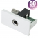 CLB50-MIC - 6.5mm Stereo Jack Socket (Mic / Line) - 50mm Conec2 Module