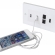CLB50-2UCG - Dual USB Charger 5v 2.1Amps - 50x50mm Conec2 Module