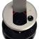 SM80SN-LATCH - Thru-table Microphone Shock Mount, LED Latch Switch, 3pin XLR, Nickel