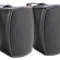 SPK30B - 30W 100V/8ohm Indoor / Outdoor Cabinet Speakers, Black (PAIR)